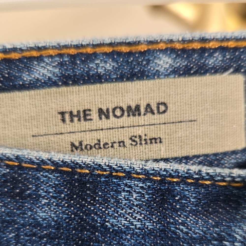 AG Adriano Goldschmied Dark Blue Slim Jeans - Picture 2 of 6